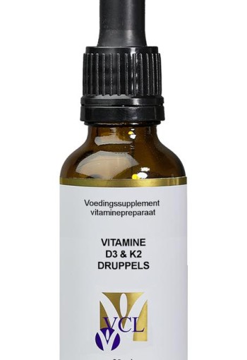 Vital Cell Life Vitamine D3 & K2 druppels (30 Milliliter)