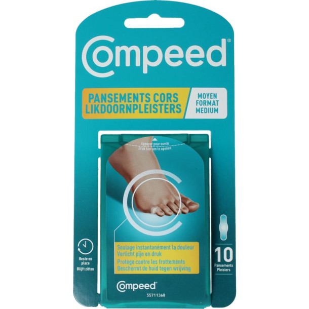 Compeed Likdoornpleister medium (10 Stuks)