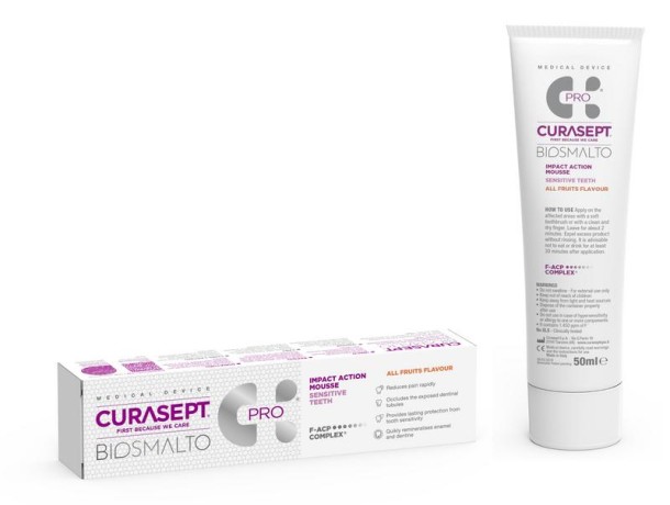 Curasept Biosmalto mousse sensitive (50 Milliliter)