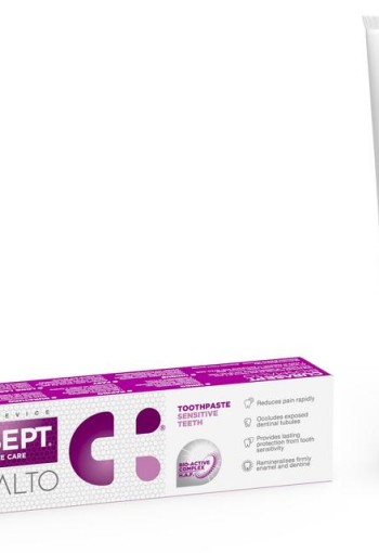 Curasept Biosmalto tandpasta gevoelige tanden (75 Milliliter)