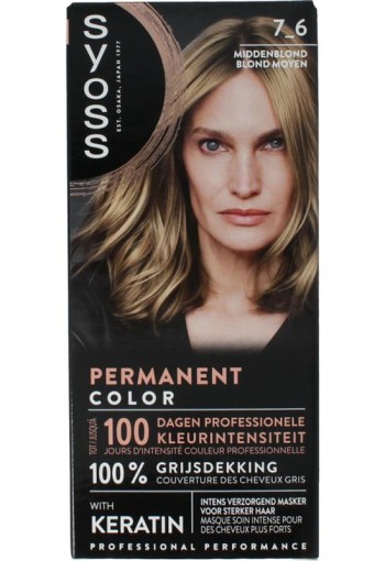 Syoss Color baseline 7-6 middle blond (1 Set)