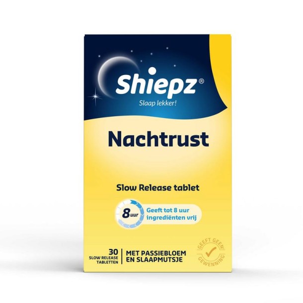 Shiepz Nachtrust 8 uur 30 Tabletten