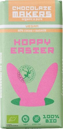 Chocolatemakers Hoppy easter vega bio (80 Gram)