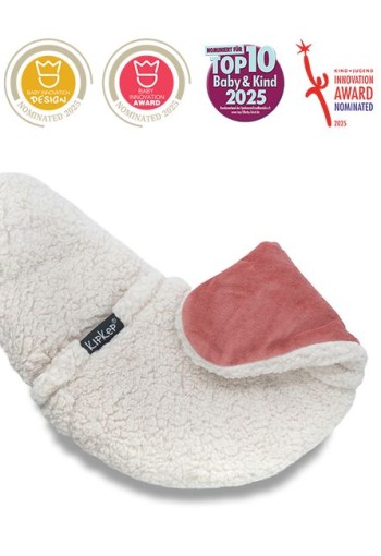 KipKep Lexie heating pillow dusty clay teddy (1 Stuks)