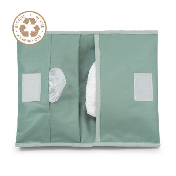 KipKep Napper luier-etui pale green/groen (1 Stuks)