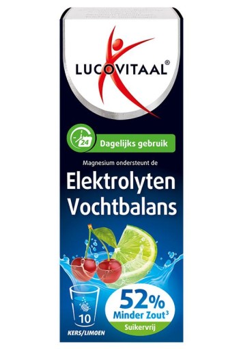 Lucovitaal Elektrolyten dagelijks gebruik (10 Bruistabletten)