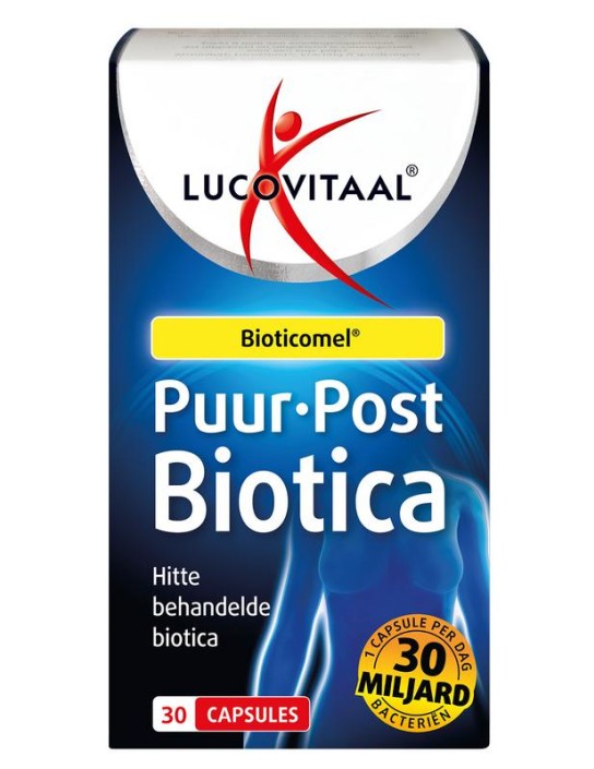 Lucovitaal Puur post biotica (30 Capsules)