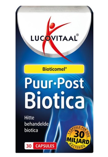 Lucovitaal Puur post biotica (30 Capsules)