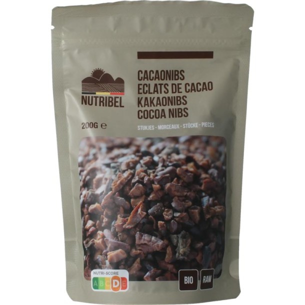 Nutribel Cacao nibs raw bio (200 Gram)