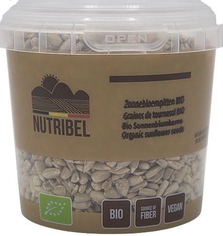 Nutribel Zonnebloempitten bio (200 Gram)