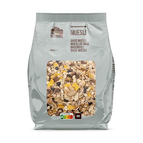 Nutribel Muesli basis bio (500 Gram)