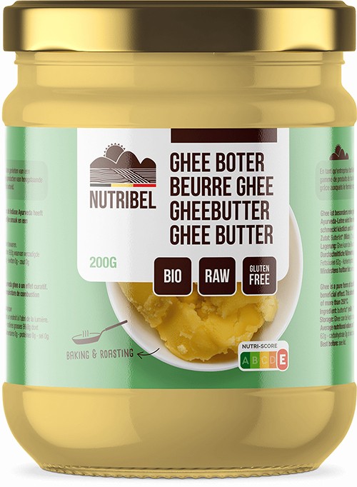 Nutribel Ghee boter bio (200 Gram)