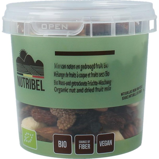 Nutribel Noten vruchtenmix bio (90 Gram)