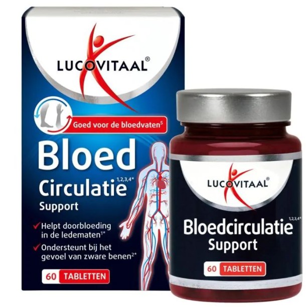 Lucovitaal Bloedcirculatie support (60 Tabletten)