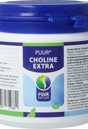 Puur Choline extra kat (50 Gram)