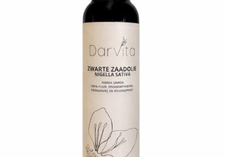 Darvita Zwarte zaad olie (250 Milliliter)