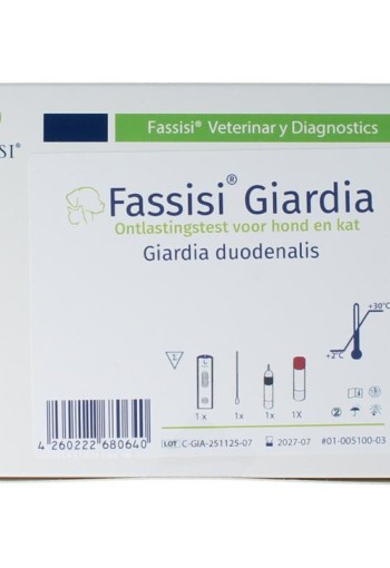 Fassisi Giarda sneltest hond en kat (1 Stuks)