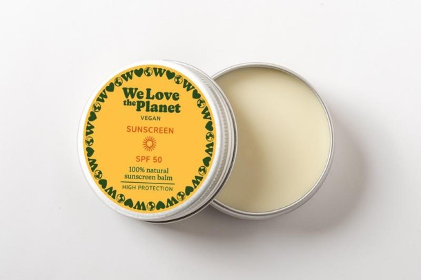 We Love The Planet Sunscreen balm vegan SPF50 (35 Gram)