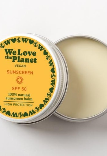 We Love Sunscreen balm vegan SPF50 (35 Gram)