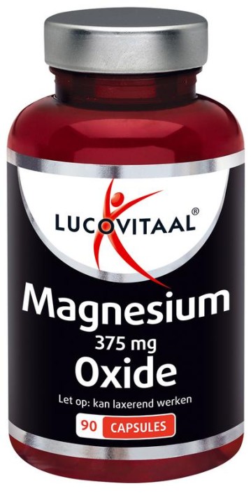 Lucovitaal Magnesium oxide 375mg (90 Capsules)