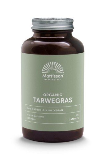 Mattisson Organic tarwegras 600mg bio (120 Capsules)