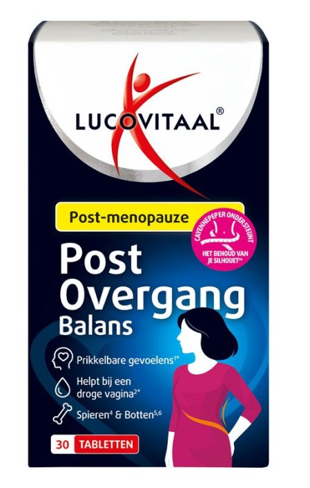 Lucovitaal Post overgang balans (30 Tabletten)