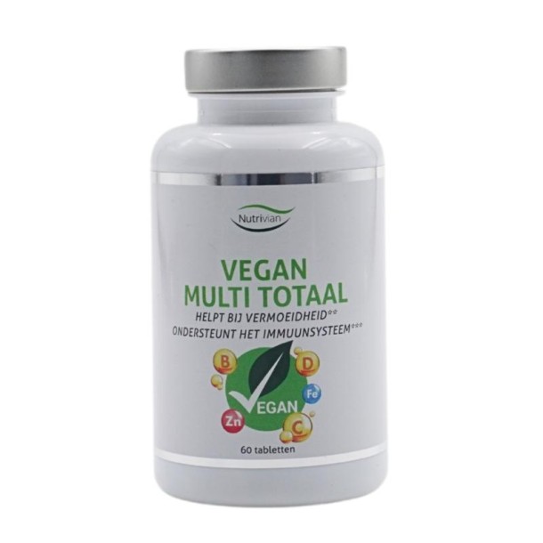 Nutrivian Multi totaal vegan (60 Tabletten)