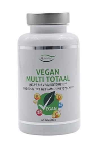 Nutrivian Multi totaal vegan (60 Tabletten)