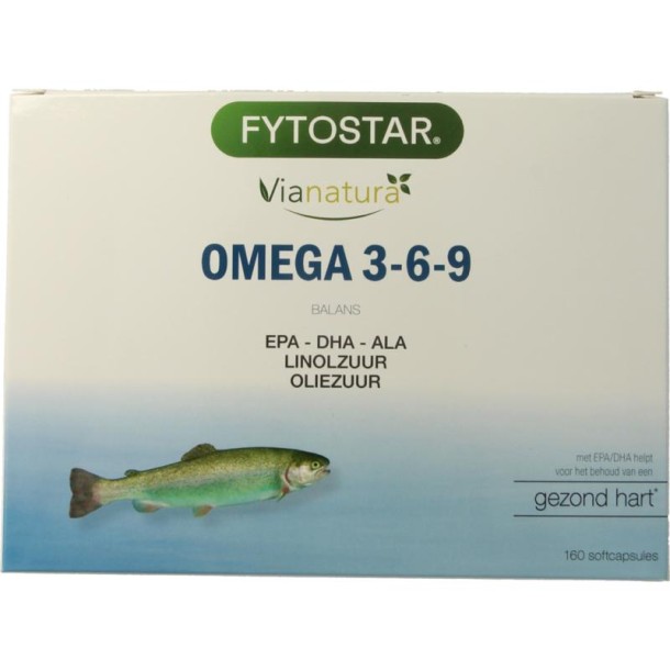 Fytostar Vianatura Omega 3-6-9 (160 Capsules)