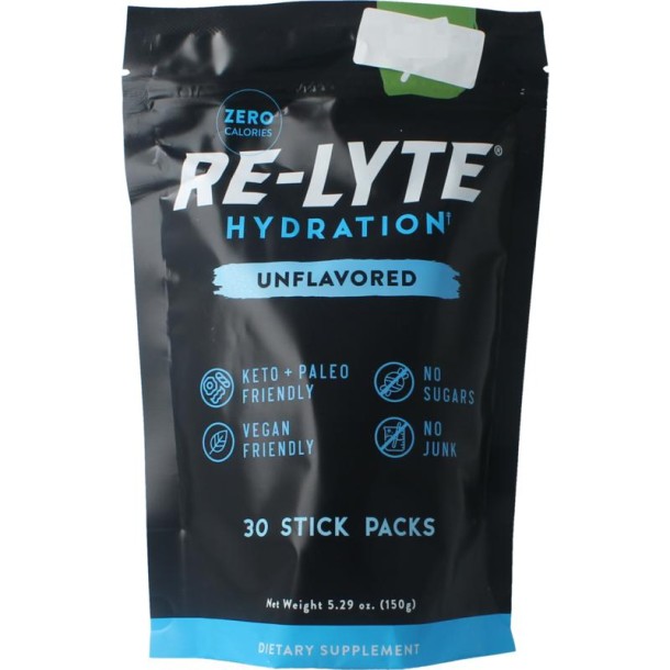 Re-Lyte Hydration drankmix neutraal stick (30 Stuks)