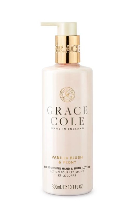 Grace Cole Vanilla blush & peony hand & body lotion (300 Milliliter)
