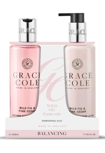 Grace Cole Wild fig & cedar bodycare duo (2 Stuks)