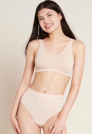 Boody Padded shaper crop bh blush XL (1 Stuks)