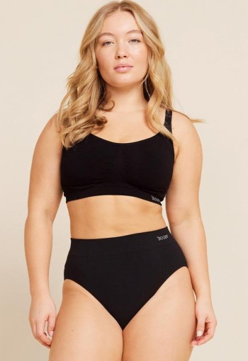 Boody BH zonder beugel volle cup zwart L (1 Stuks)