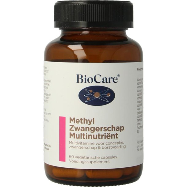 BioCare Methyl zwangerschap multinutrient (60 Vegetarische capsules)
