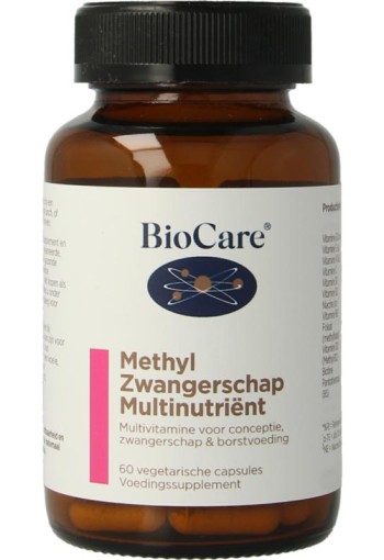 Biocare Methyl zwangerschap multinutrient (60 Vegetarische capsules)