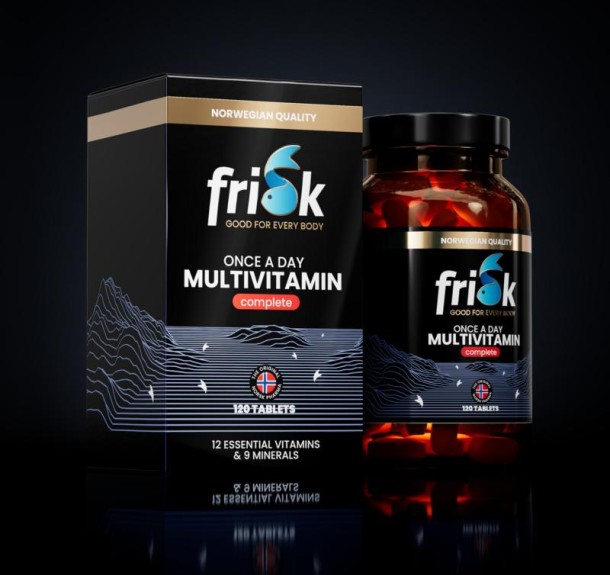 Frisk Multivitamine compleet dagelijks (120 Tabletten)