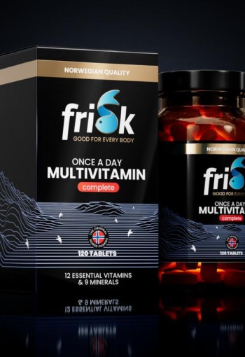 Frisk Multivitamine compleet dagelijks (120 Tabletten)