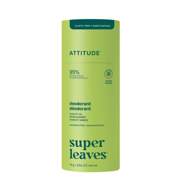 Attitude Deo super leaves pear & amber (75 Gram)