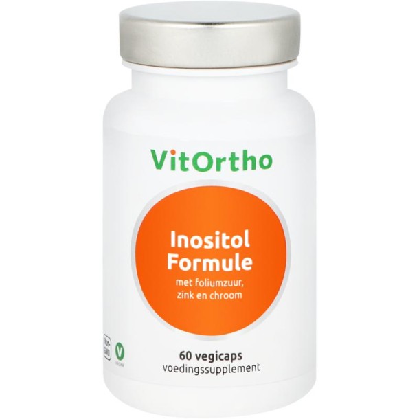 VitOrtho Inositol formule (60 Vegetarische capsules)