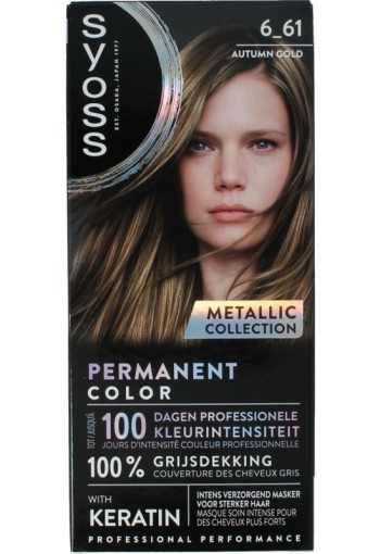Syoss Metallics 6-61 autumn gold (1 Set)