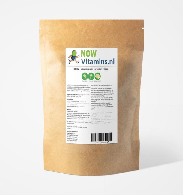 Nowvitamins.nl Jodium (90 Tabletten)