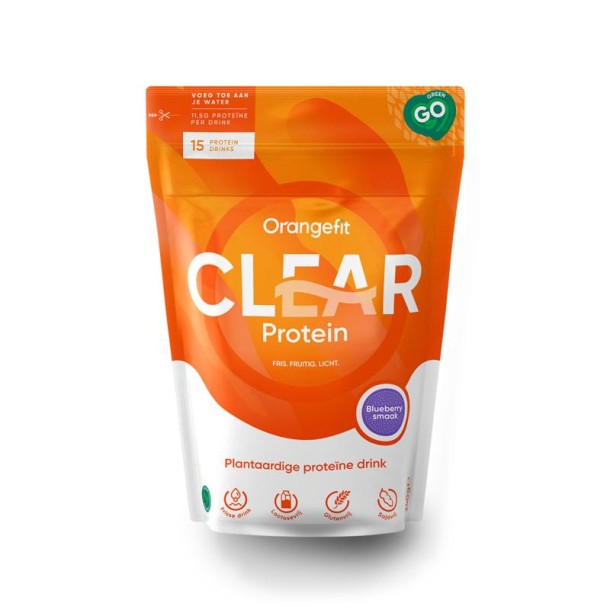 Orangefit Clear protein blueberry (240 Gram)