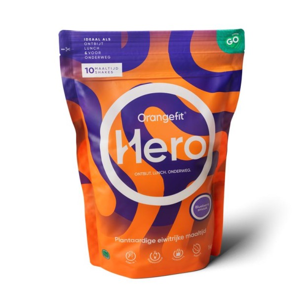 Orangefit Hero shake blueberry (1 Kilogram)