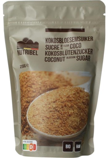 Nutribel Kokosbloesemsuiker raw bio (250 Gram)