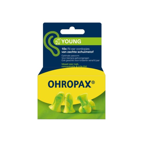 Ohropax Oordopjes young (10 Stuks)