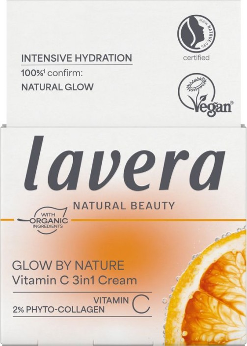 Lavera Glow by nature vitamine C 3-in-1 creme (50 Milliliter)
