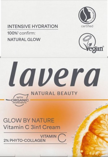 Lavera Glow by nature vitamine C 3-in-1 creme (50 Milliliter)