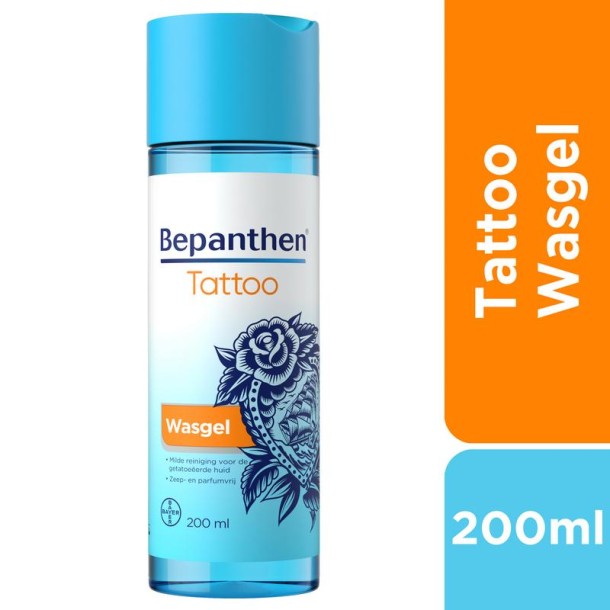 Bepanthen Tattoo wasgel (200 Milliliter)