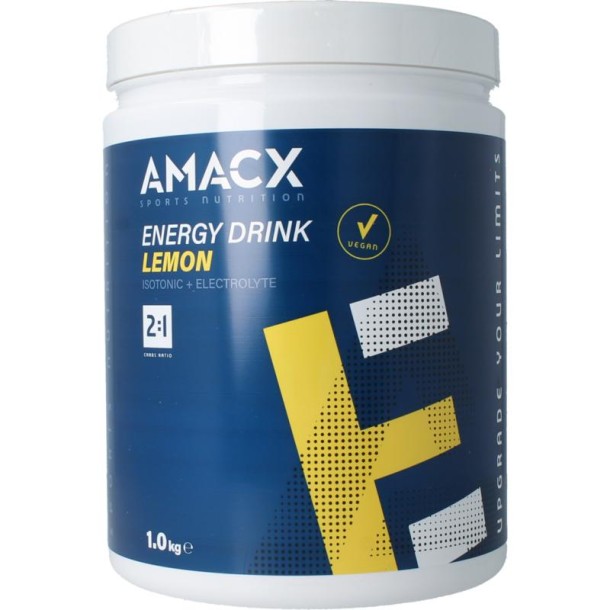 Amacx Energy drink lemon (1000 Gram)